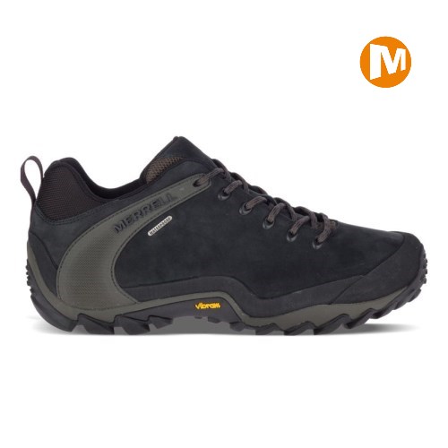 Pánské Trekové Boty Merrell Chameleon 8 Stretch Waterproof Černé (CZ. VSDBE)